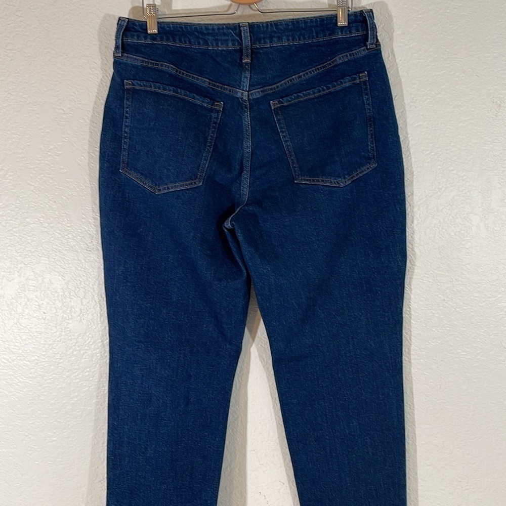 OLD NAVY O.G. Straight High Rise Secret-Slim Pockets Jeans Size 14 - Picture 7 of 12